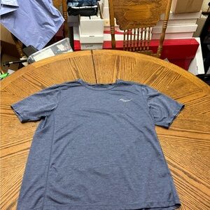 Saucony Heathered Blue Short Sleeve Tee